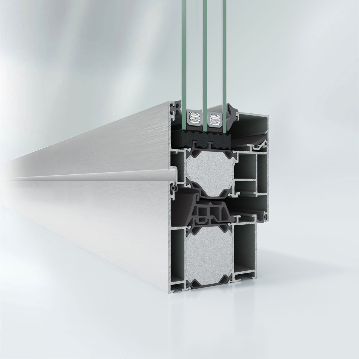 Aluminium window A-MD | 72