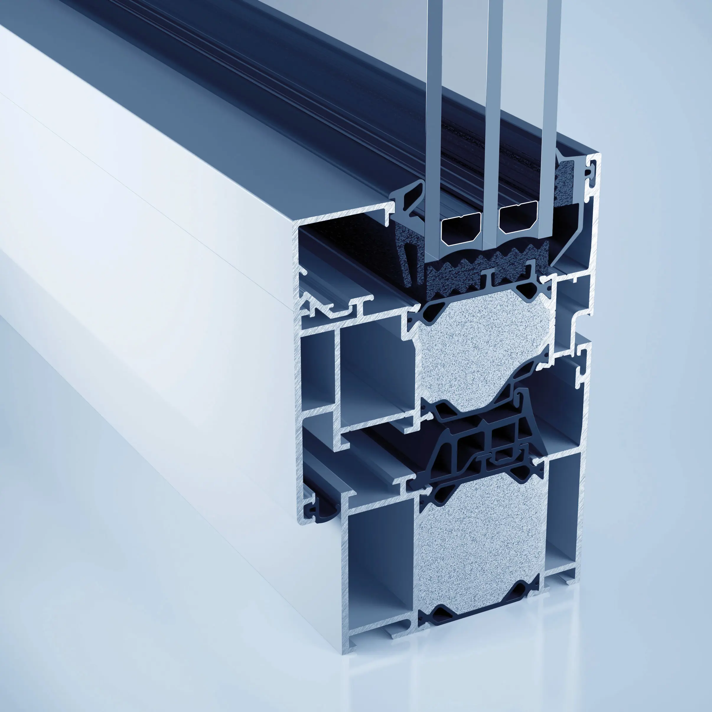 Aluminium window A-MD | 72